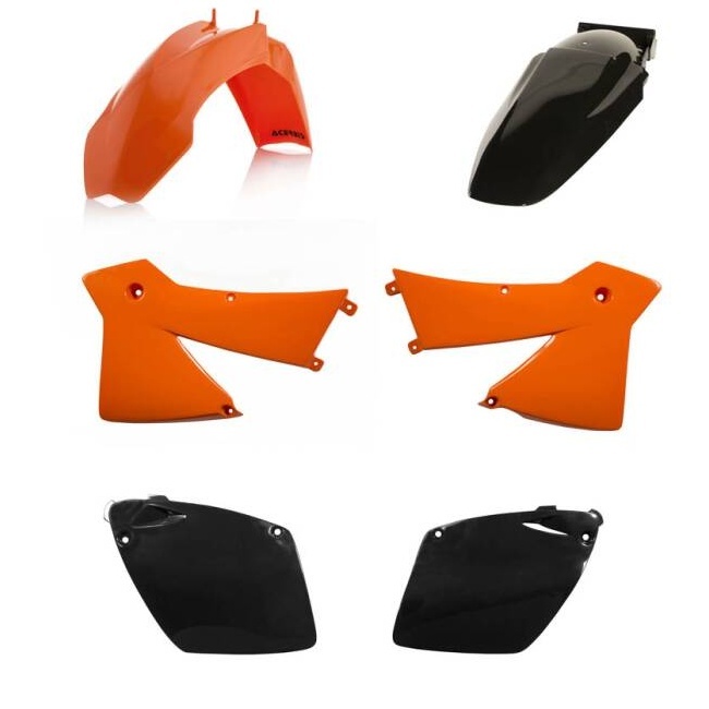 Plastic Kit ACERBIS - orange/black