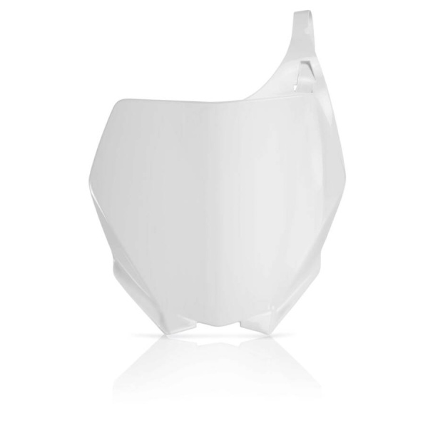 Front Number Plate ACERBIS - white