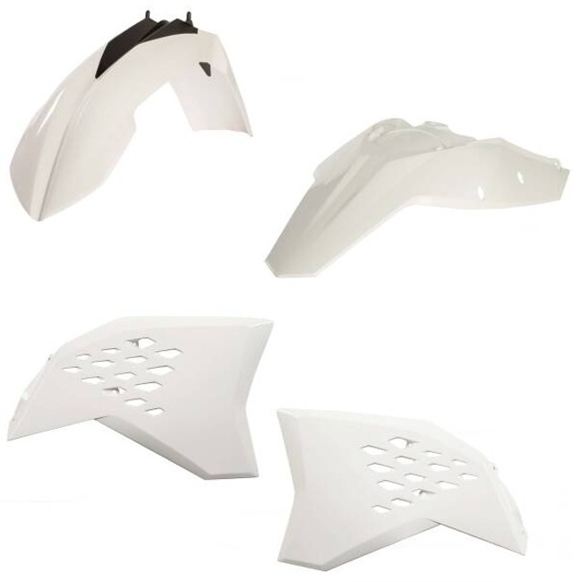 Plastic Kit ACERBIS - white