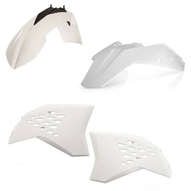 Plastic Kit ACERBIS - white