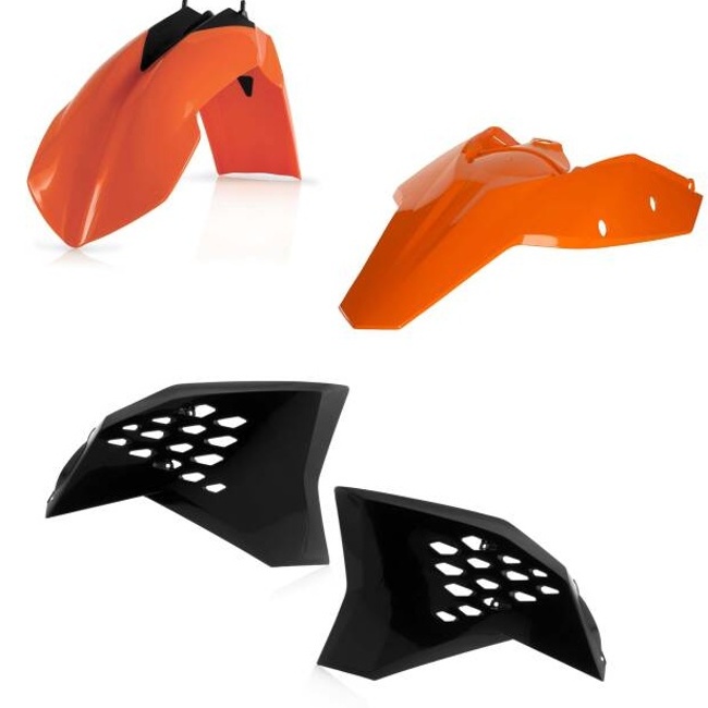 Plastic Kit ACERBIS - orange/black