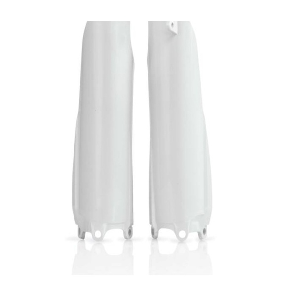 Lower Fork Covers ACERBIS - white