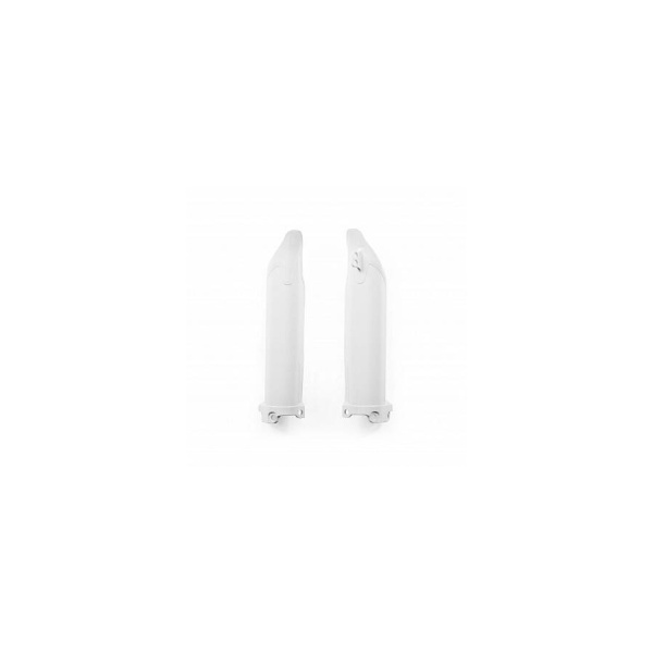 Lower Fork Covers ACERBIS - white