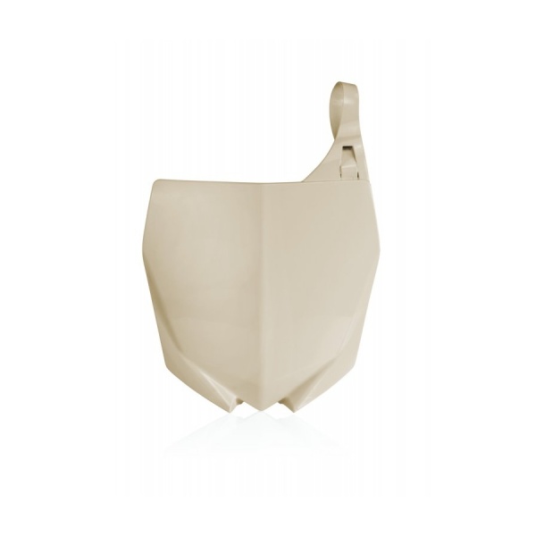Front Number Plate ACERBIS - sand