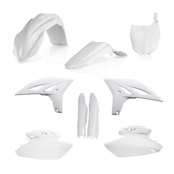 Full Plastic kit ACERBIS - white