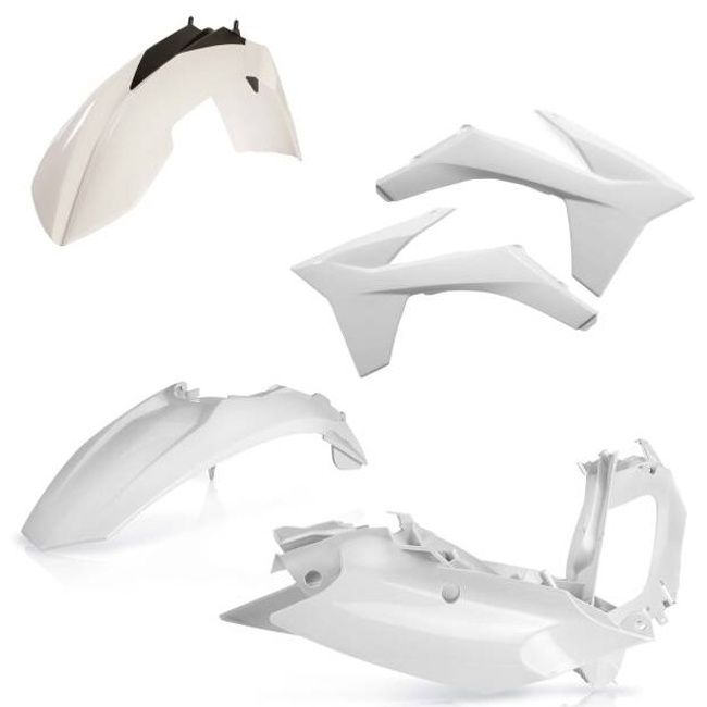 Plastic Kit ACERBIS - white