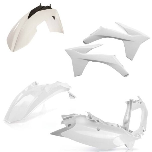Plastic Kit ACERBIS - white
