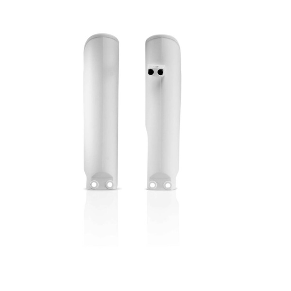 Lower Fork Covers ACERBIS - white