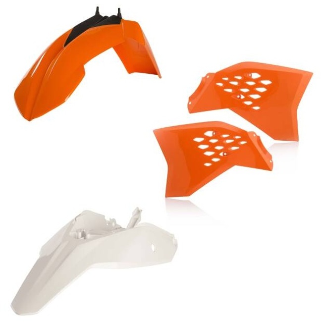 Plastic Kit ACERBIS - orange/white