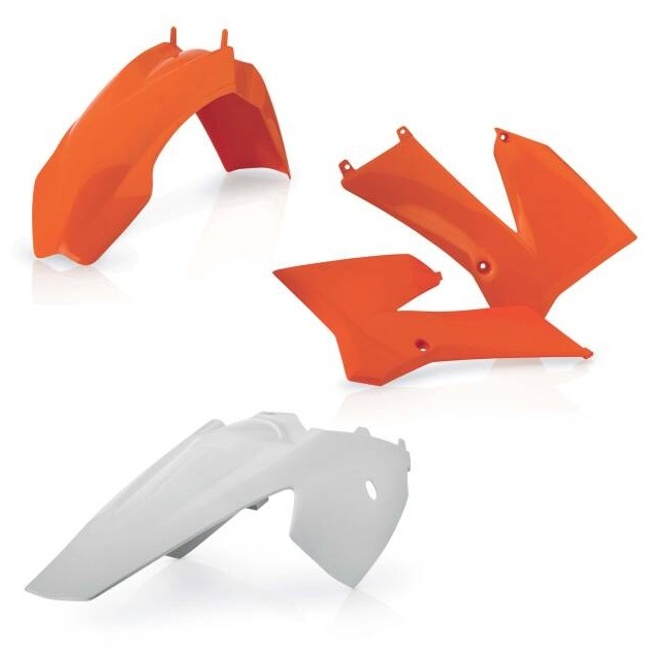 Plastic Kit ACERBIS - orange/white