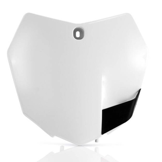 Front Number Plate ACERBIS - white