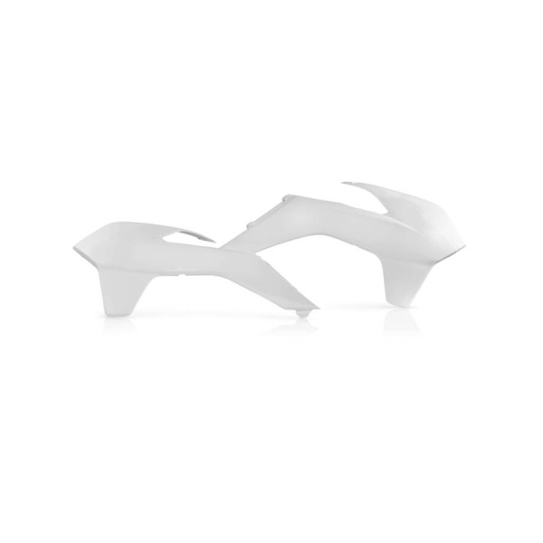 Radiator Shrouds ACERBIS - white