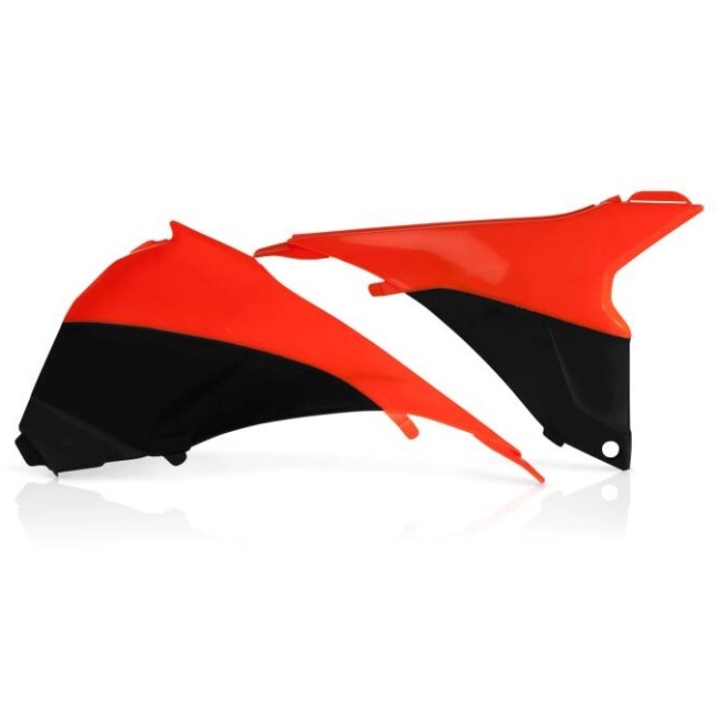 Air box Cover ACERBIS - fluo orange/black