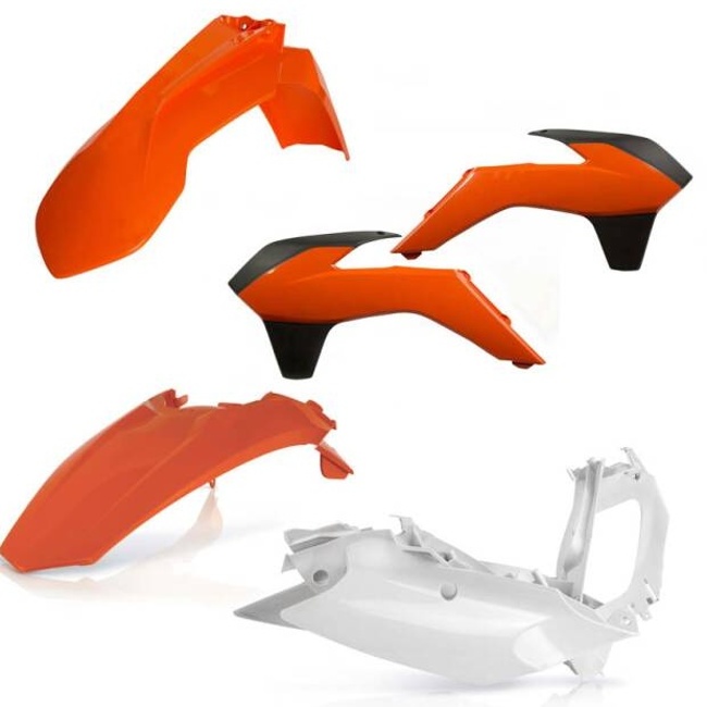 Plastic Kit ACERBIS - orange/white/black