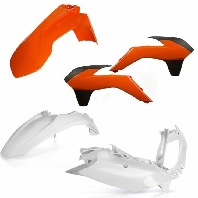Plastic Kit ACERBIS - orange/white/black