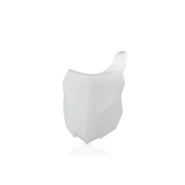 Front Number Plate ACERBIS - white