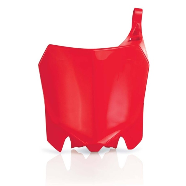 Front Number Plate ACERBIS - red