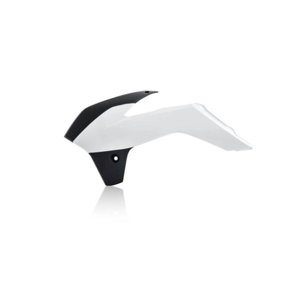 Radiator Shrouds ACERBIS - white/black