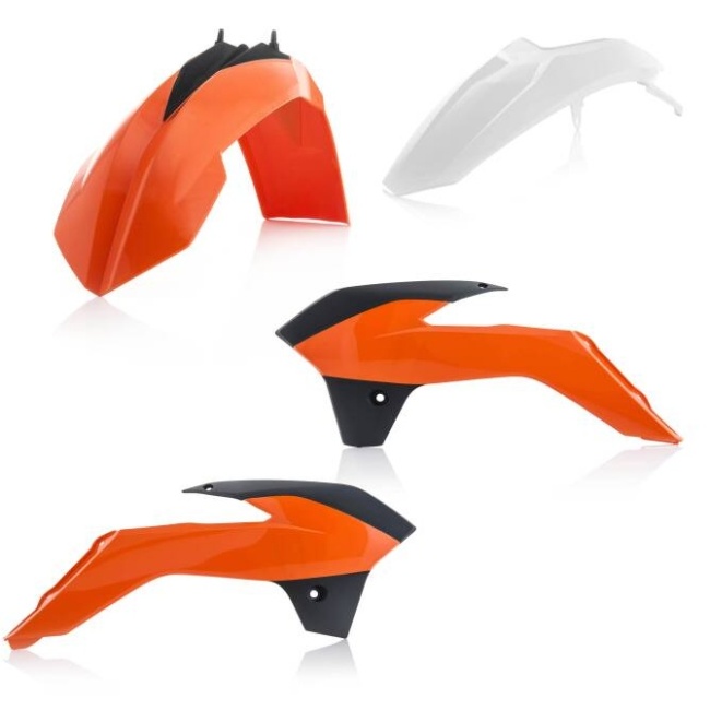 Plastic Kit ACERBIS - orange/white/black