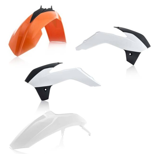 Plastic Kit ACERBIS - orange/white/black