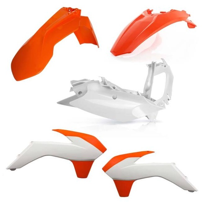 Plastic Kit ACERBIS - orange/white