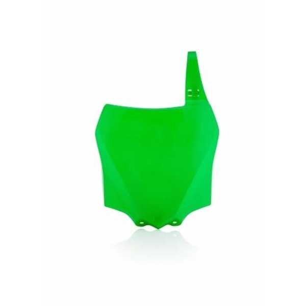 Front Number Plate ACERBIS - fluo green