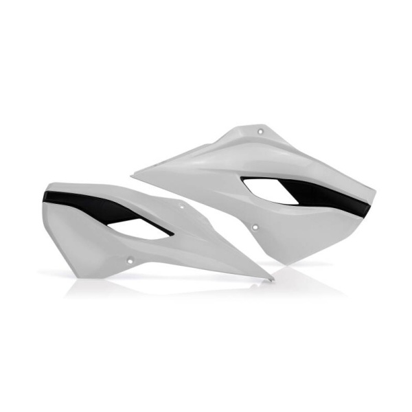 Radiator Scoops ACERBIS - white