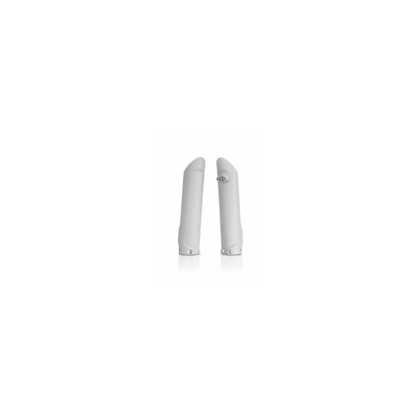 Lower Fork Covers ACERBIS - white