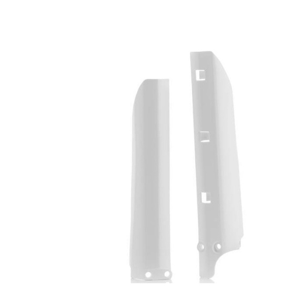 Lower Fork Covers ACERBIS - white