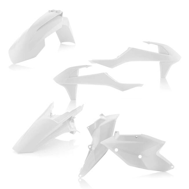 Plastic Kit ACERBIS - white