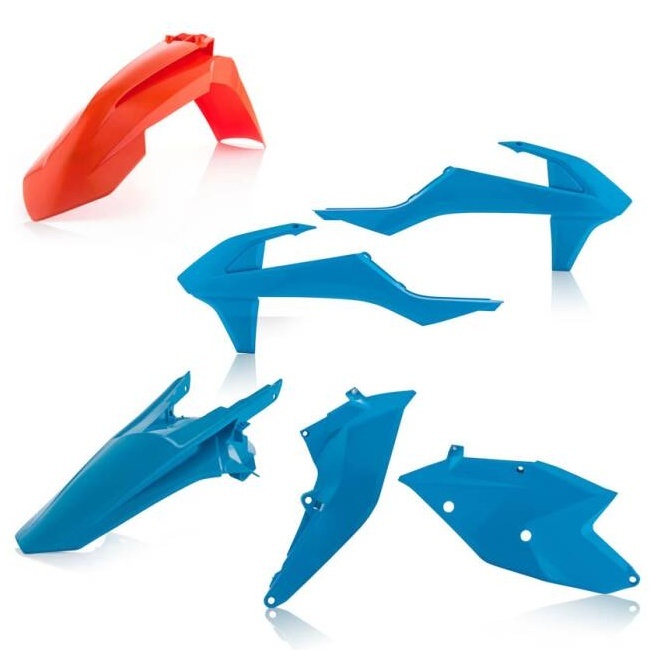Plastic Kit ACERBIS - blue/orange