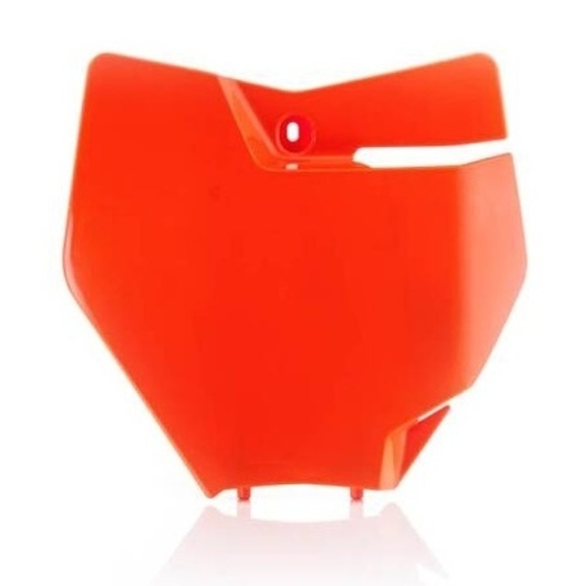Front Number Plate ACERBIS - orange