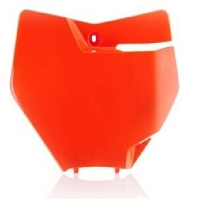 Front Number Plate ACERBIS - fluo orange