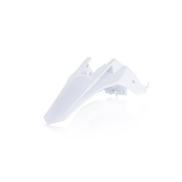Rear fender ACERBIS - white