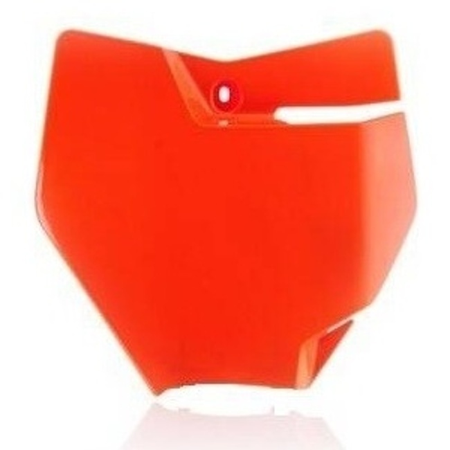 Front Number Plate ACERBIS - orange