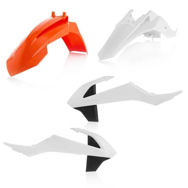 Plastic Kit ACERBIS - orange/white/black