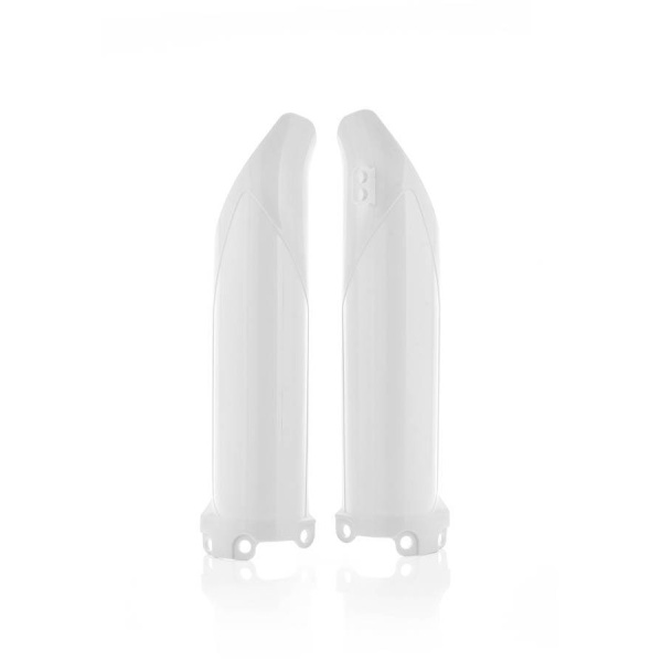 Lower Fork Covers ACERBIS - white