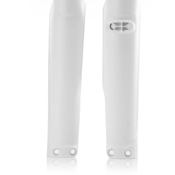 Lower Fork Covers ACERBIS - white