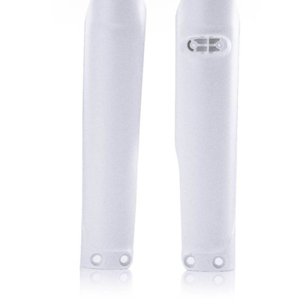 Lower Fork Covers ACERBIS - white