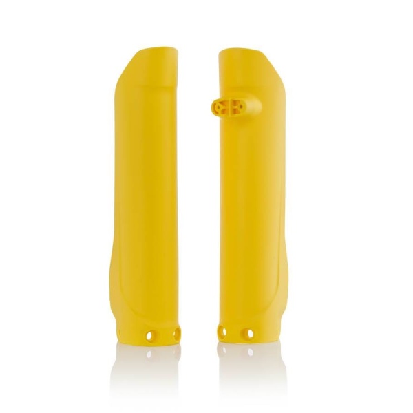 Lower Fork Covers ACERBIS - dark yellow
