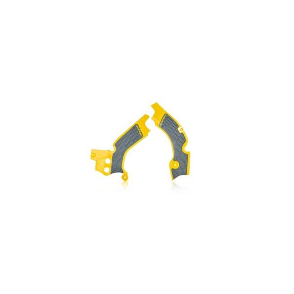 X-GRIP Frame protector ACERBIS - yellow/grey