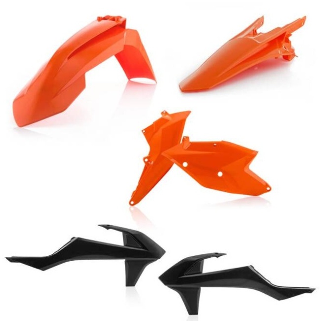 Plastic Kit ACERBIS - orange/black