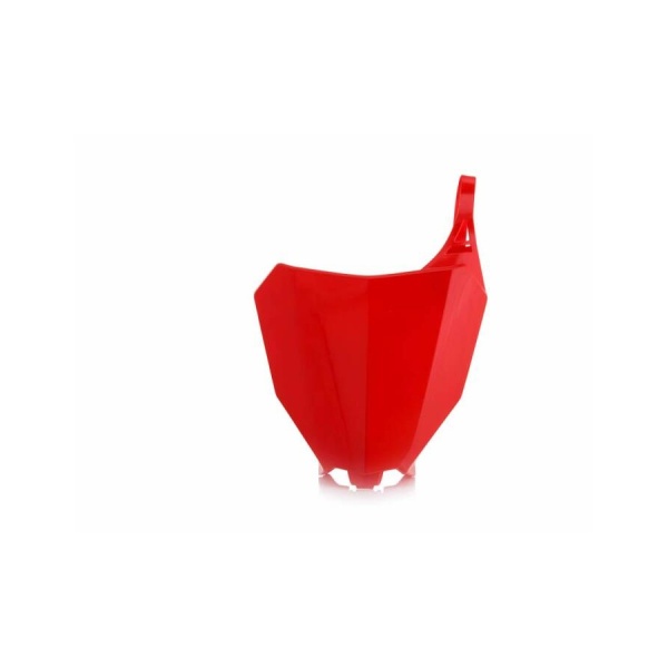 Front Number Plate ACERBIS - red