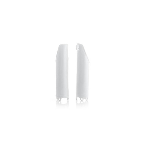 Lower Fork Covers ACERBIS - white