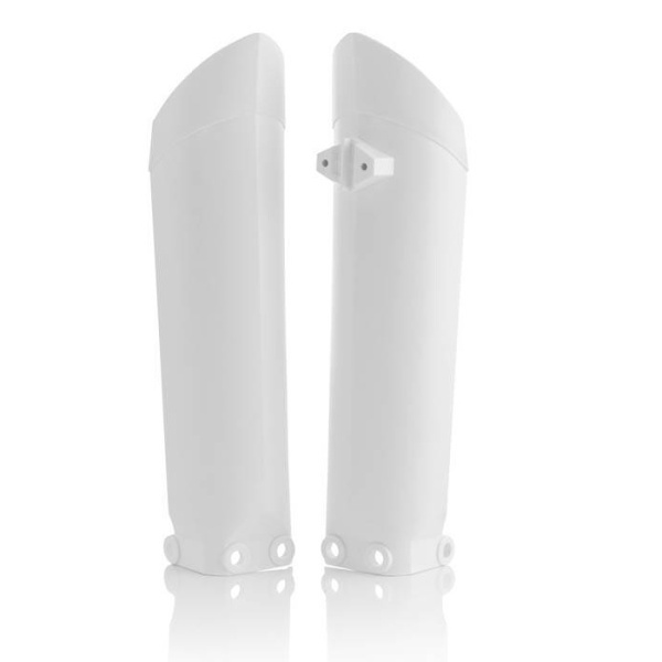 Lower Fork Covers ACERBIS - white