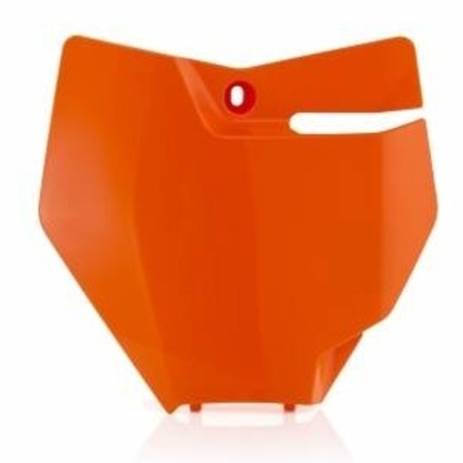 Front Number Plate ACERBIS - orange