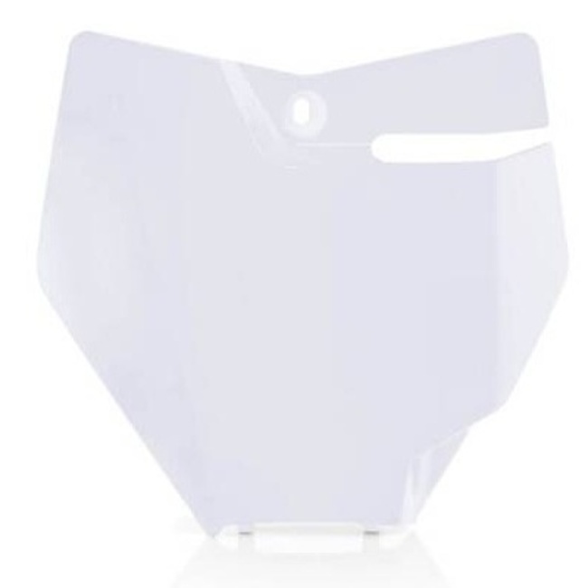 Front Number Plate ACERBIS - white