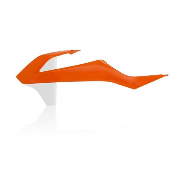 Radiator Shrouds ACERBIS - orange/white