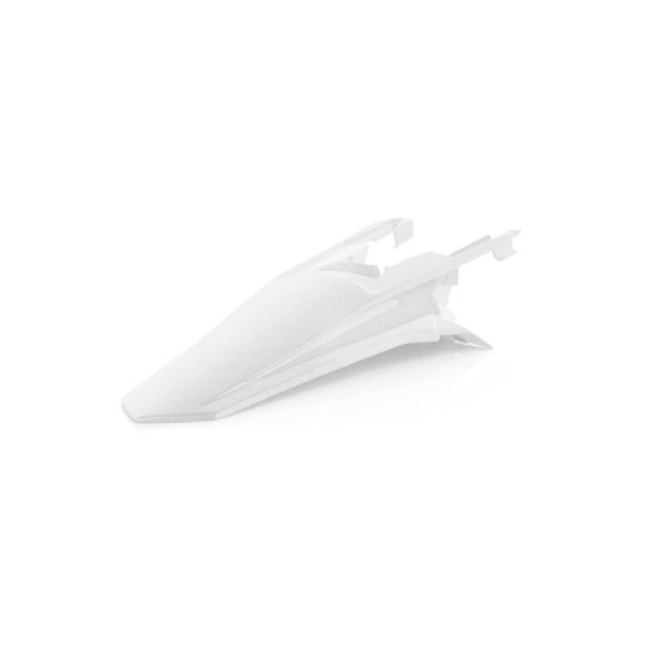 Rear fender ACERBIS - white