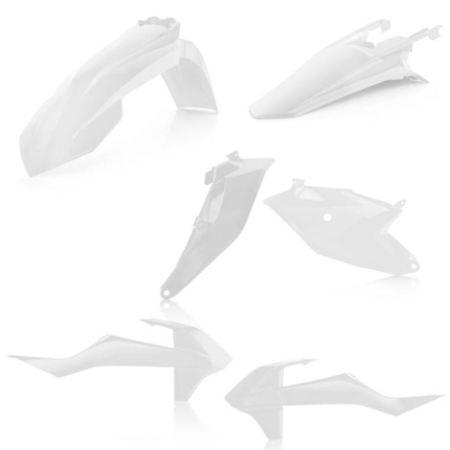 Plastic Kit ACERBIS - white